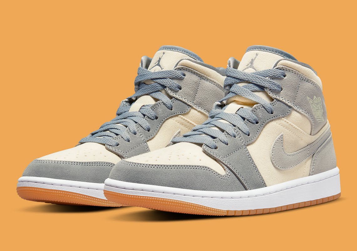 Air Jordan 1 Mid SE "Coconut Milk Particle Grey"