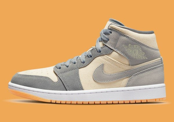 Air Jordan 1 Mid SE "Coconut Milk Particle Grey"