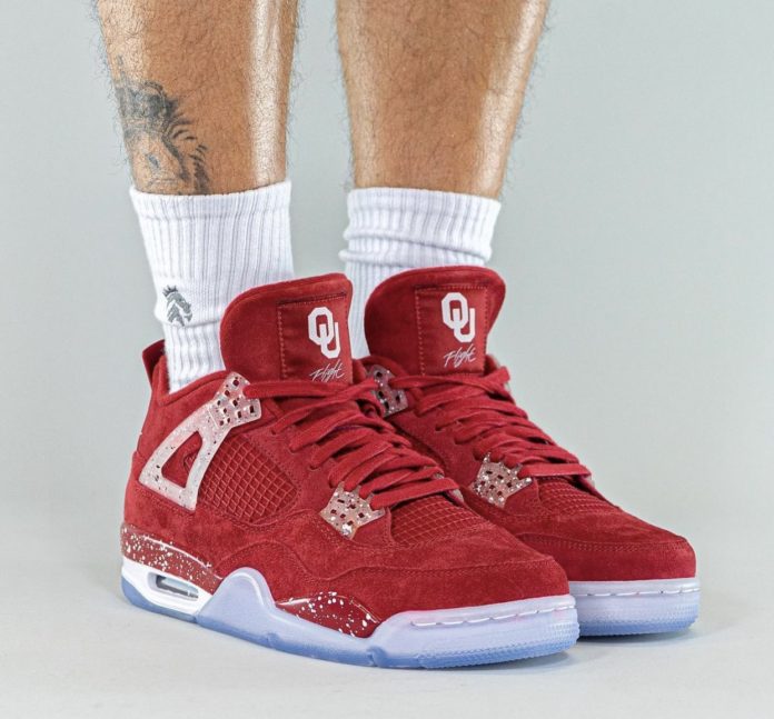 Air Jordan 4 Retro
"Oklahoma Sooners PE"