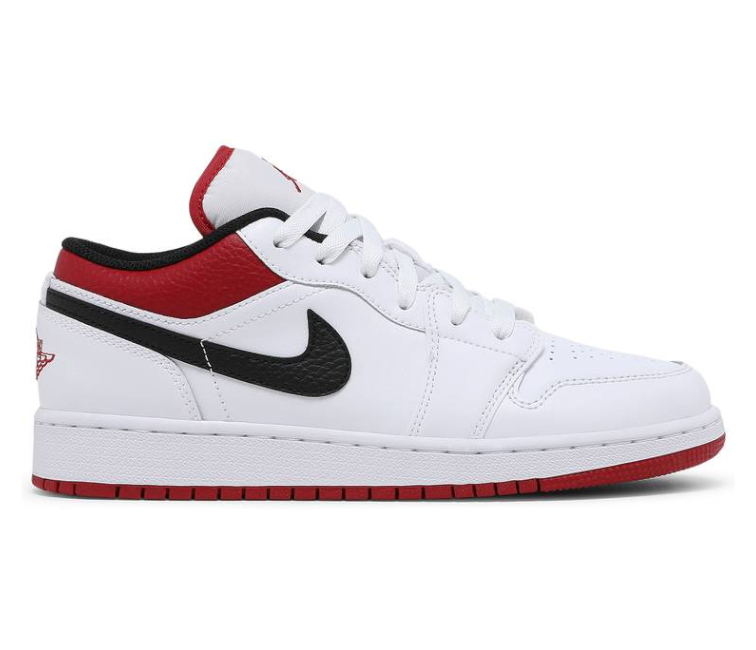 Air Jordan 1 Low
"White University Red Black"