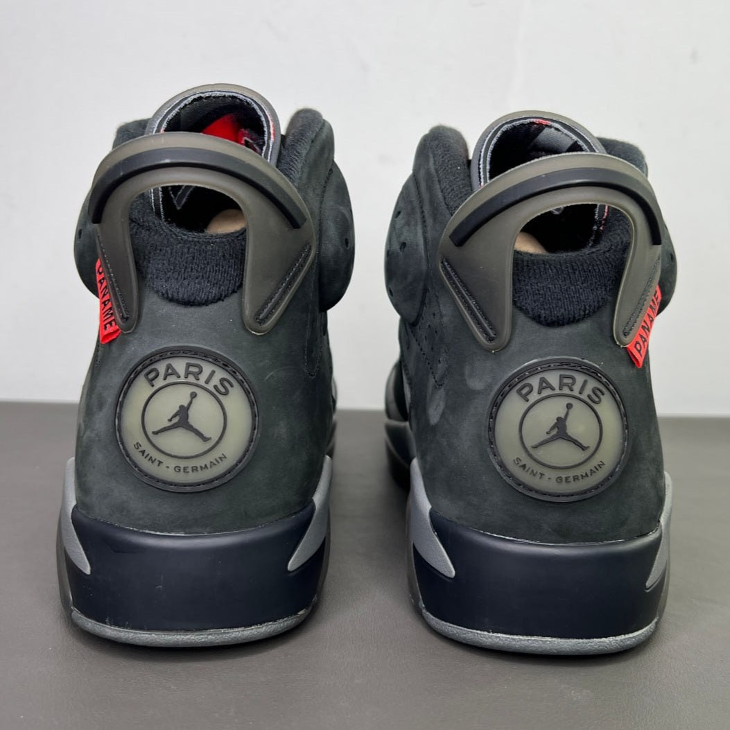 PSG x Air Jordan 6 Retro Iron Grey
