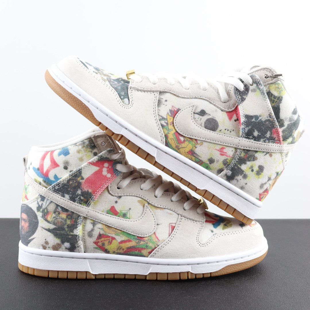 Nike SB Dunk High
"Supreme Rammellzee"