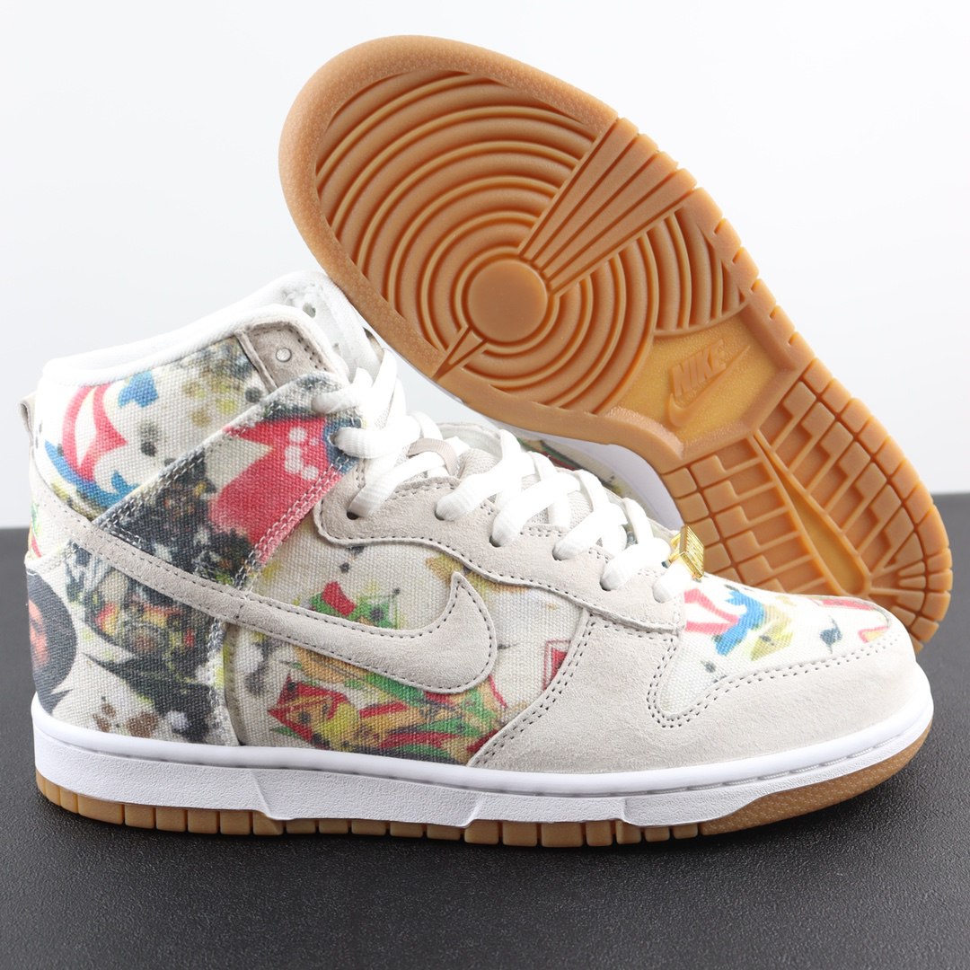 Nike SB Dunk High
"Supreme Rammellzee"