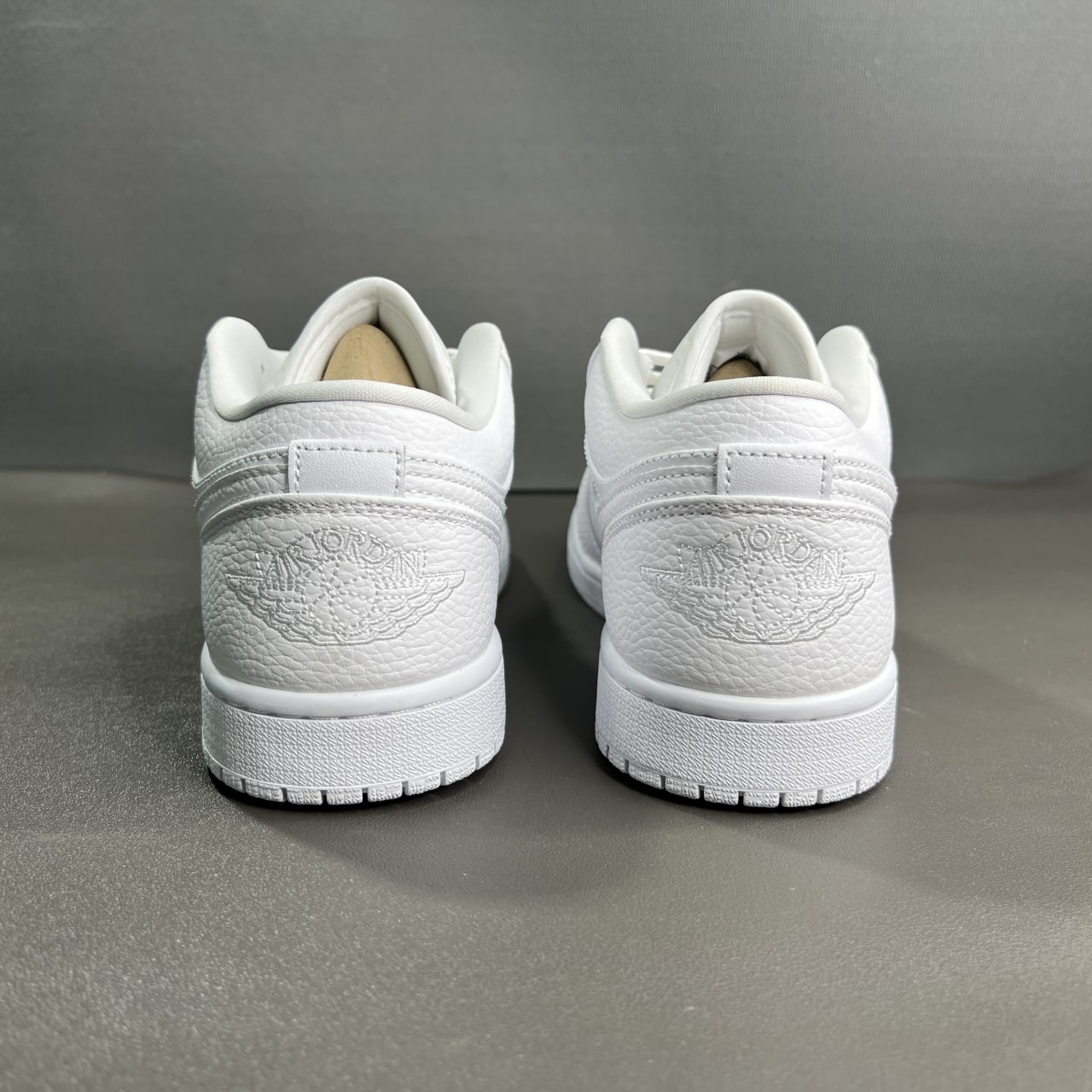 Air Jordan 1 Low
"Triple White Tumbled Leather"