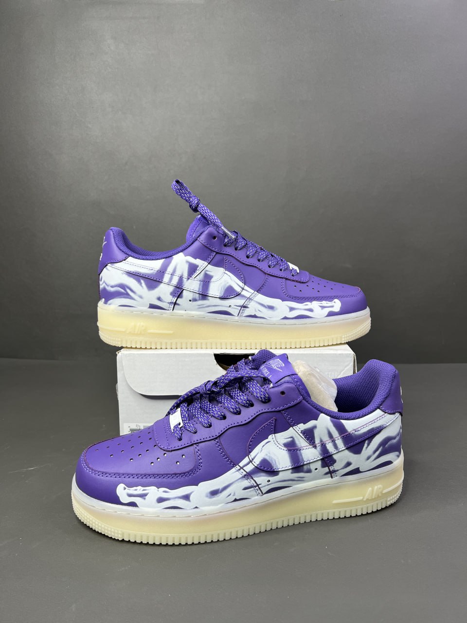 Air Force 1 Low '07 QS
"Purple Skeleton Halloween"