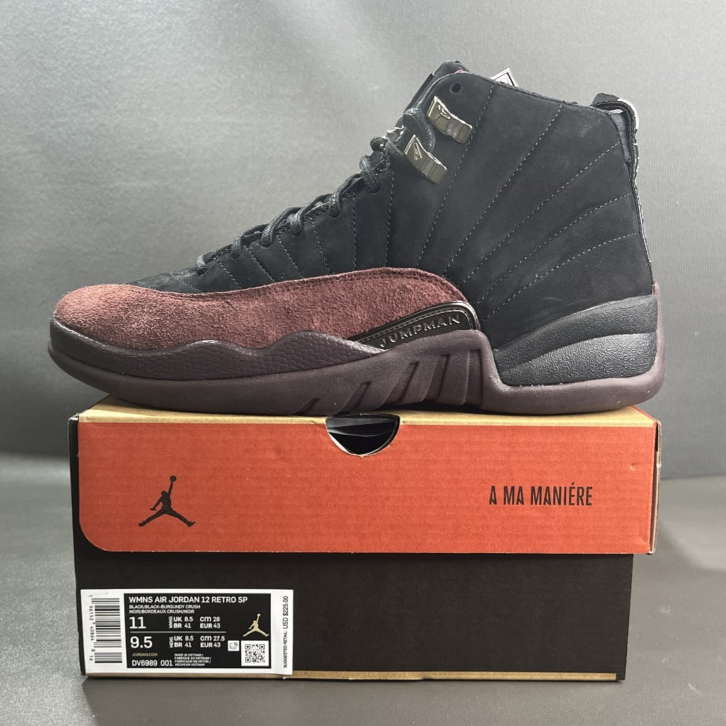 Air Jordan 12 Retro SP
"A Ma Maniére Black"