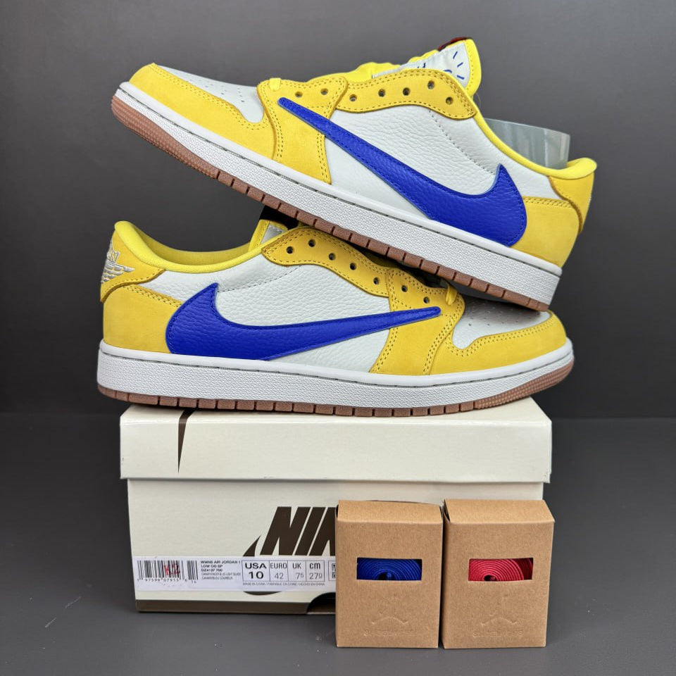 Air Jordan 1 Retro Low OG SP
x Travis Scott "Canary"