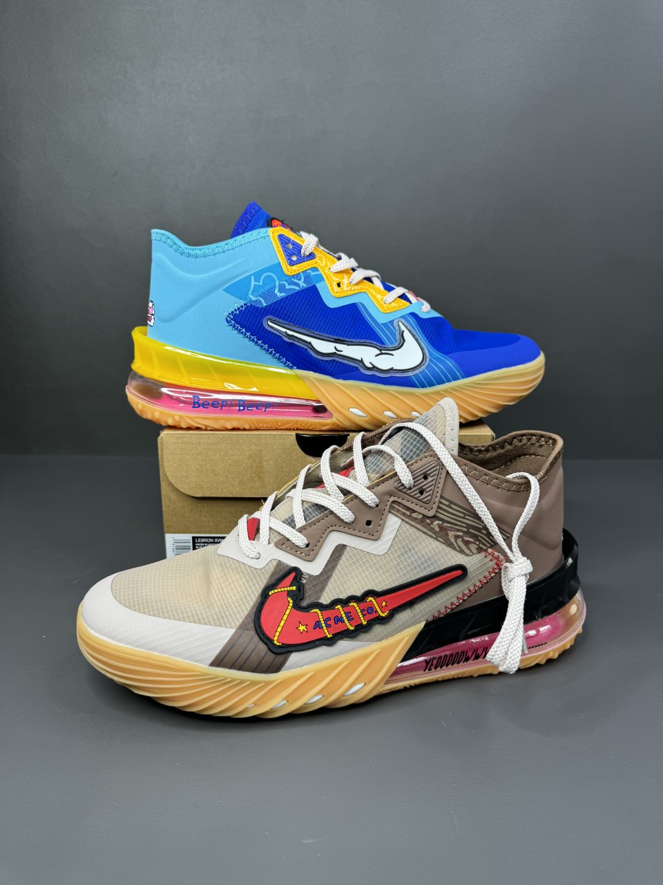 Nike LeBron 18 Low
"Wile E. vs Roadrunner Space Jam"