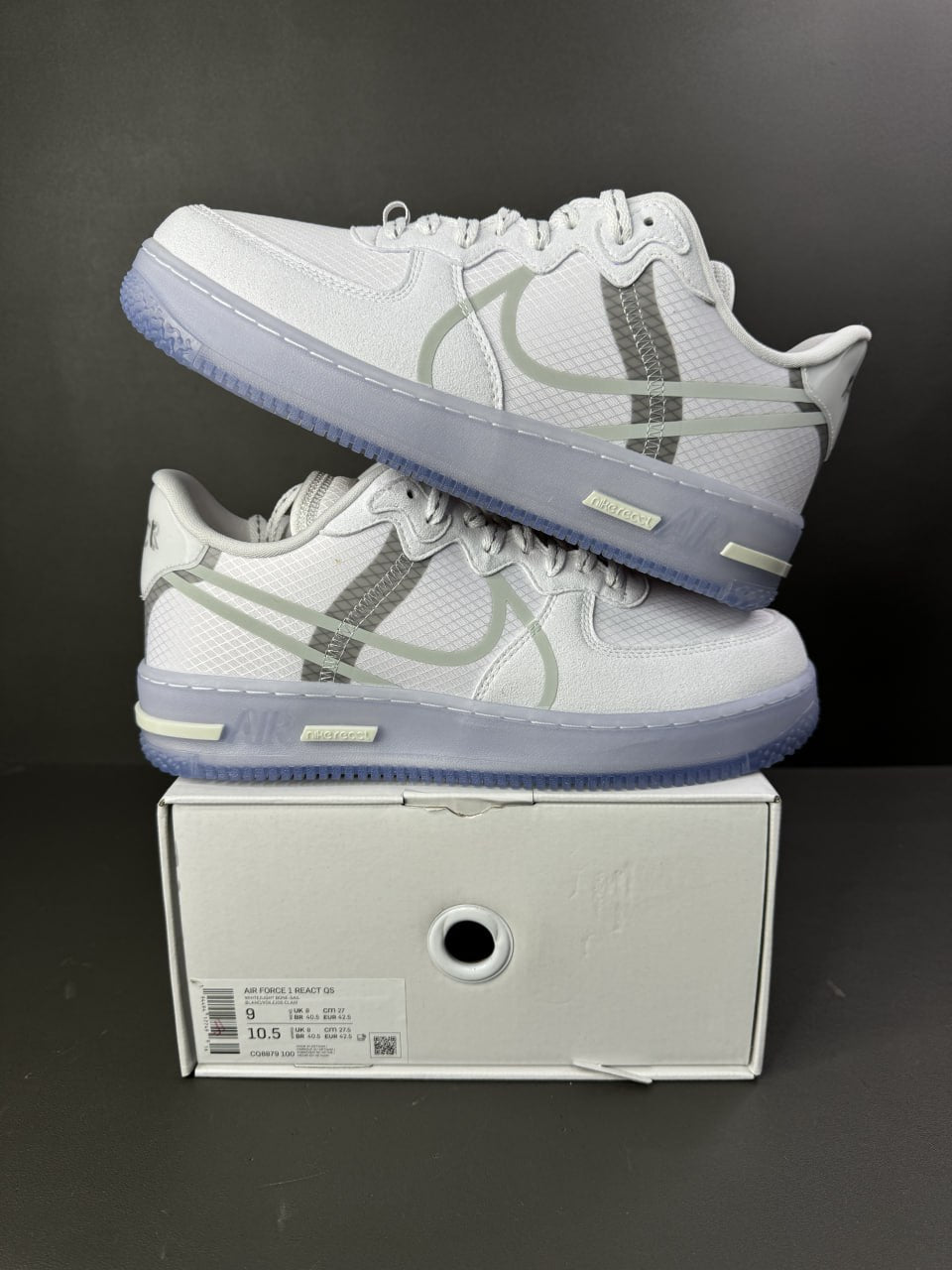 Air Force 1 React
"White Light Bone"