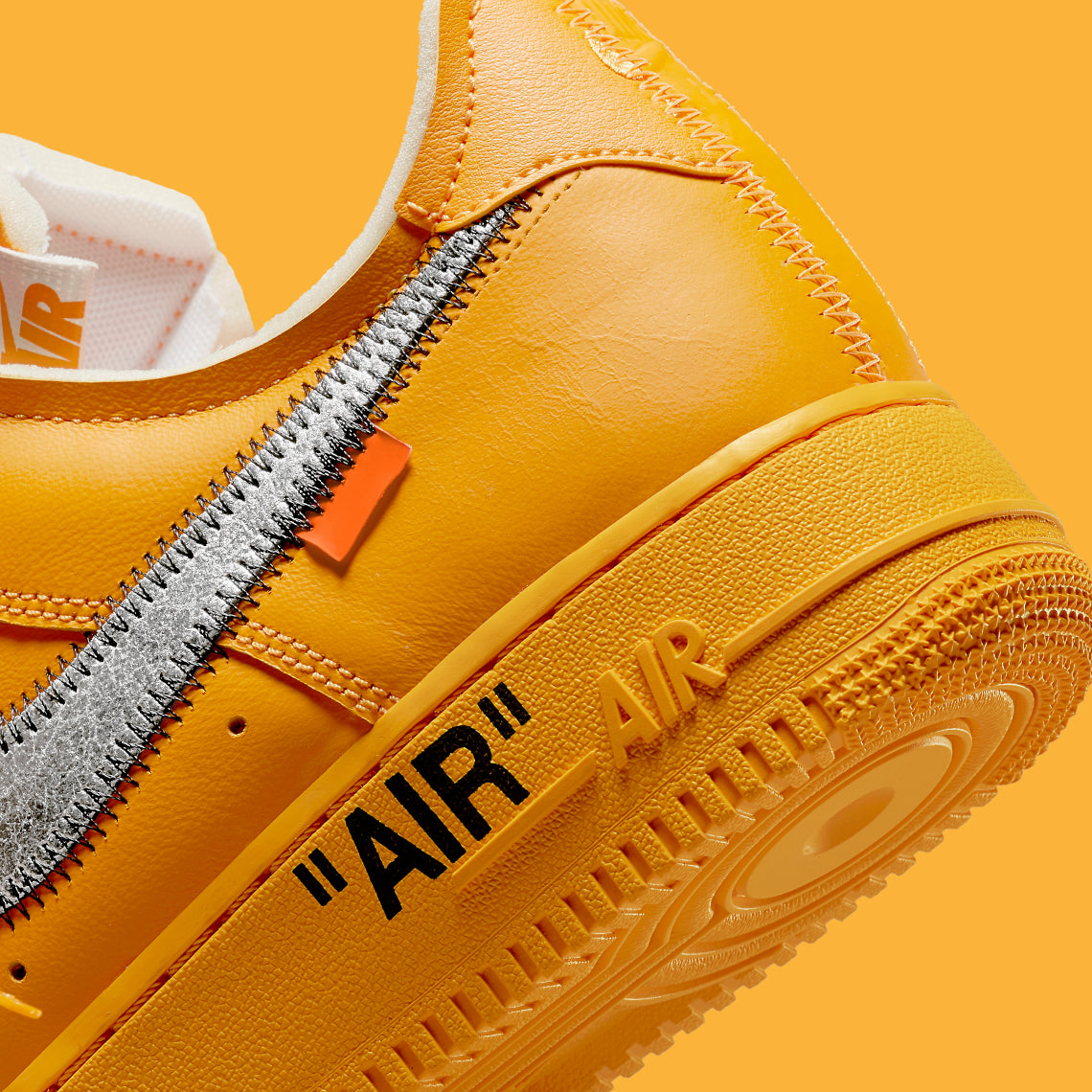 Air Force 1 Low x Off-White ICA "University Gold"