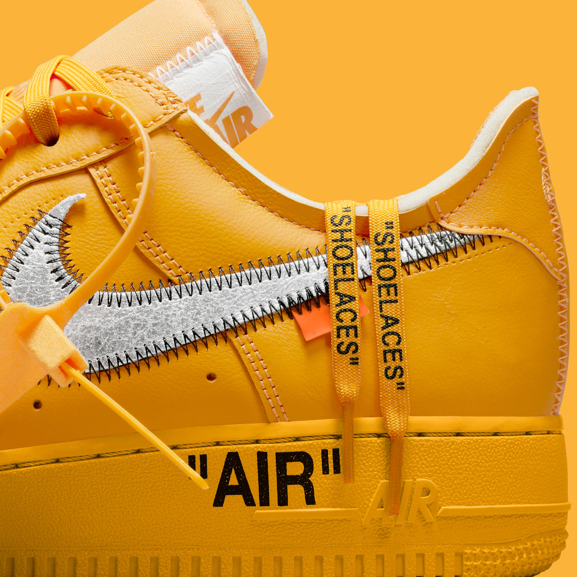 Air Force 1 Low x Off-White ICA "University Gold"