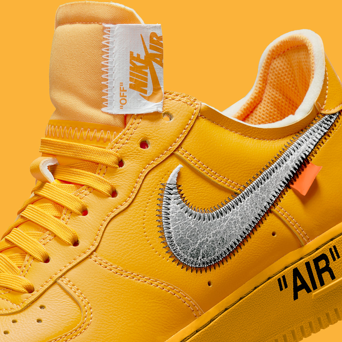 Air Force 1 Low x Off-White ICA "University Gold"