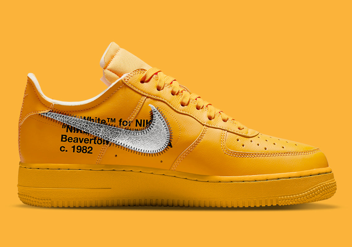 Air Force 1 Low x Off-White ICA "University Gold"