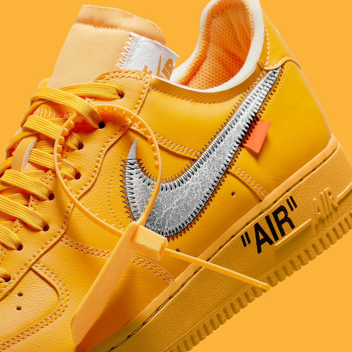 Air Force 1 Low x Off-White ICA "University Gold"