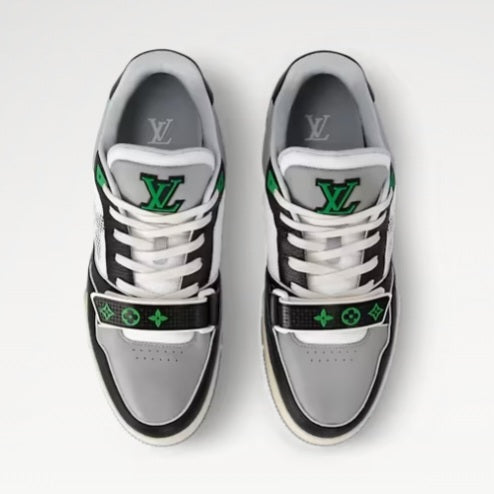 LOUIS VUITTON - LV Trainer
"Monogram strap Black White Green"