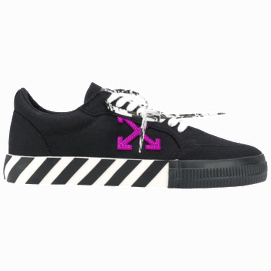 OFF-WHITE Vulc Low "Black Purple"