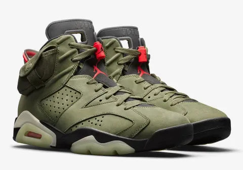 Air Jordan 6 Retro x 
Travis Scott "Cactus Jack"