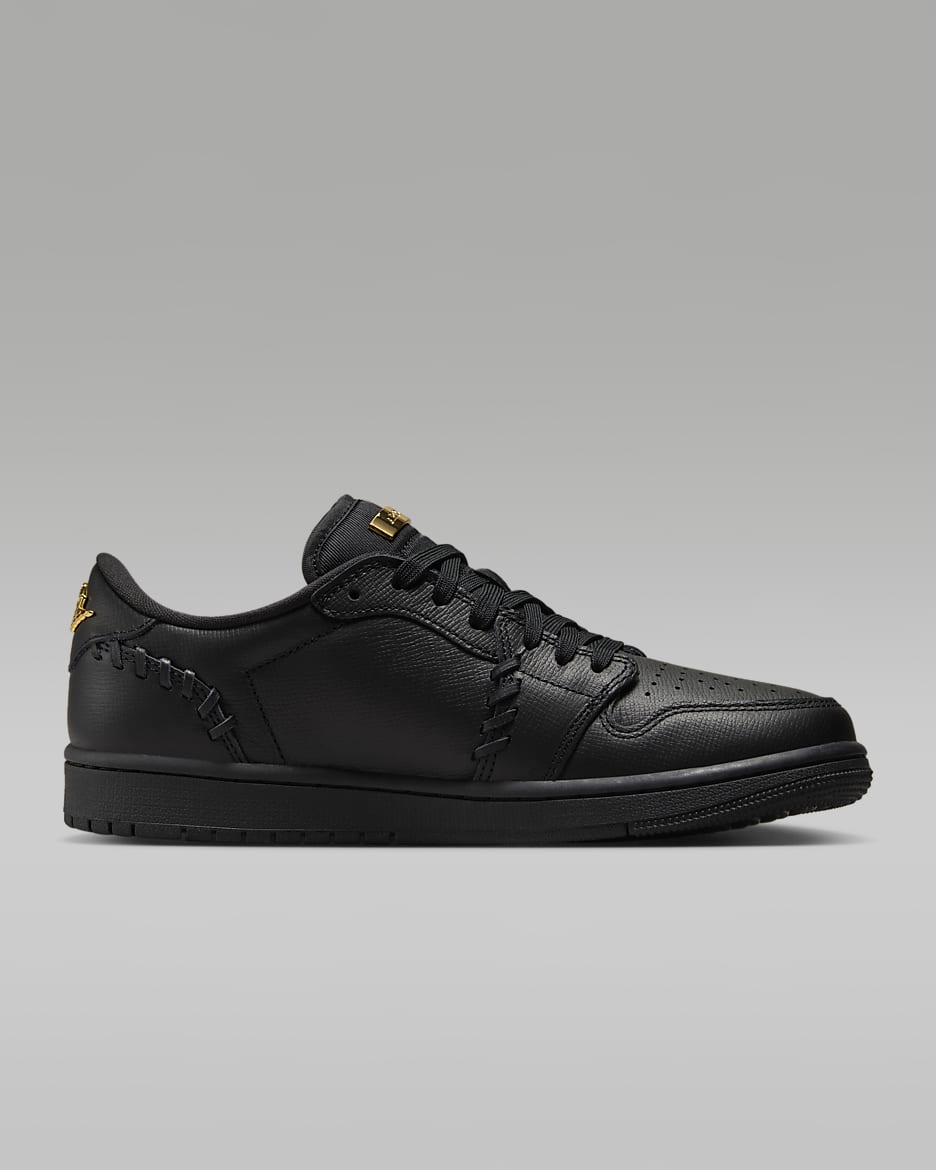 Air Jordan 1 Low
"Method of Make Black Metallic Gold" (Women's)