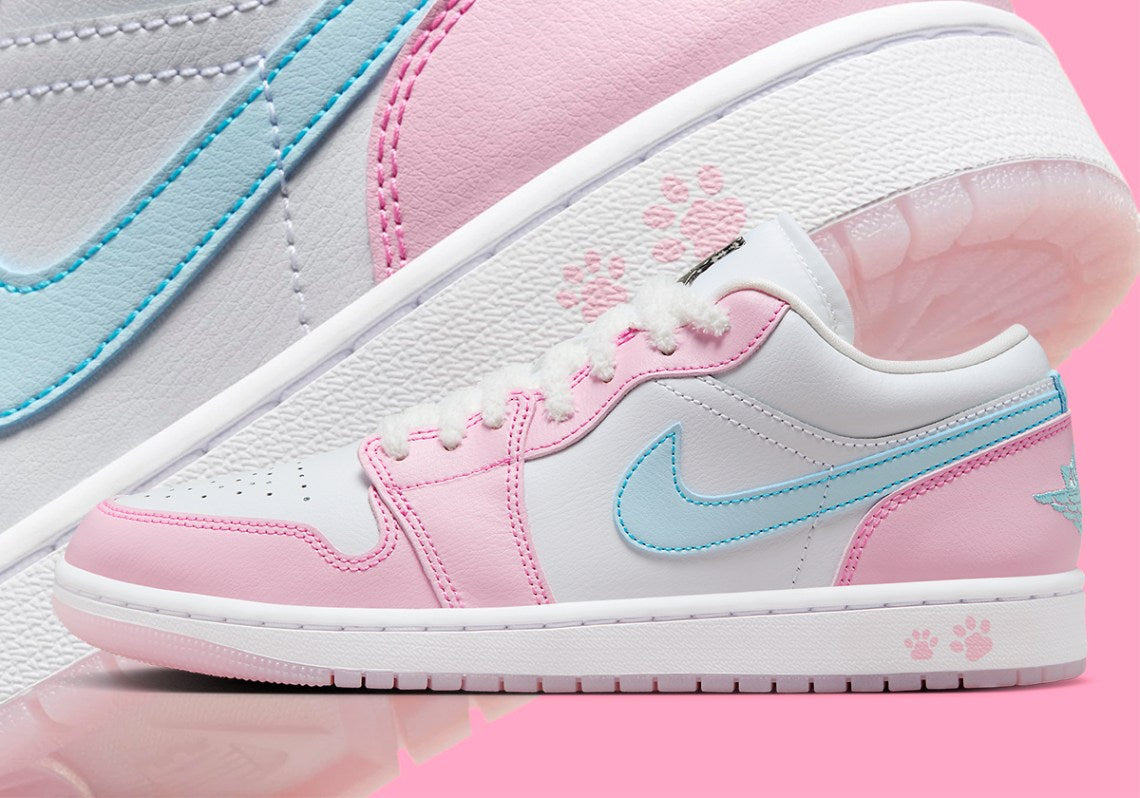 Air Jordan 1 Low SE
"Paw Print Pink Foam" (Women's)