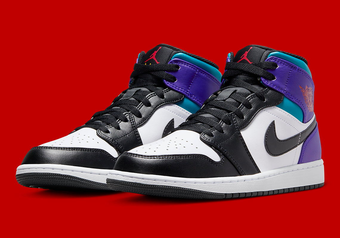 Air Jordan 1 Mid
"Court Purple Tropical Twist"