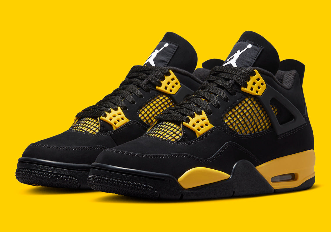 Air Jordan 4 Retro  "Yellow Thunder"