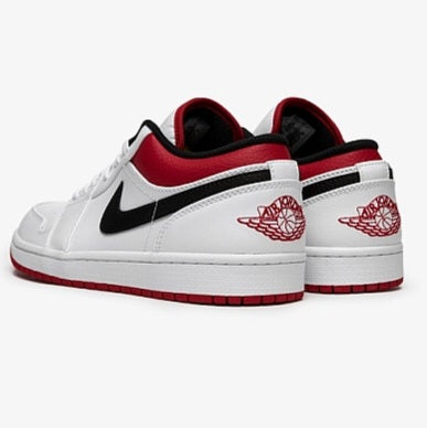 Air Jordan 1 Low
"White University Red Black"