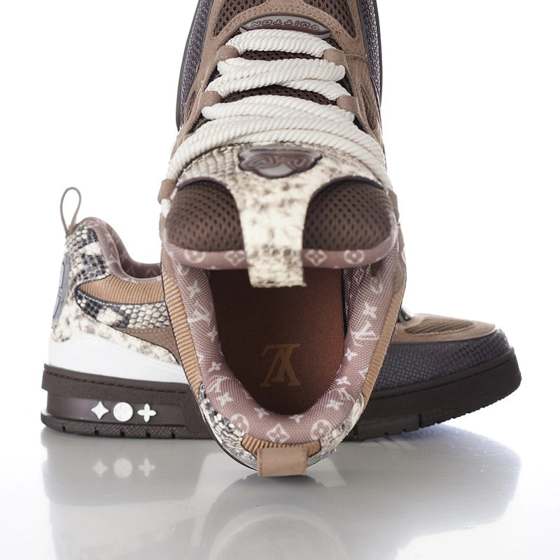 LOUIS VUITTON - LV Skate "Brown Snakeskin"