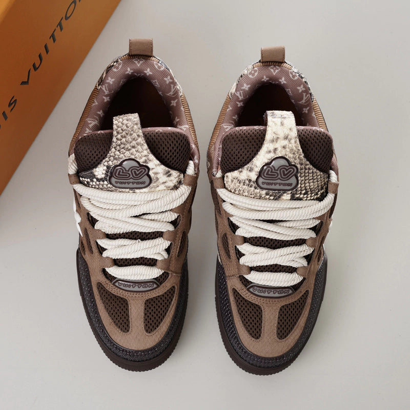 LOUIS VUITTON - LV Skate "Brown Snakeskin"