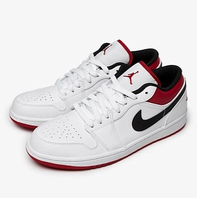 Air Jordan 1 Low
"White University Red Black"