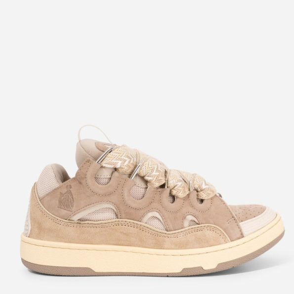 Lanvin Curb Sneaker
"Ecru" Lace-Up