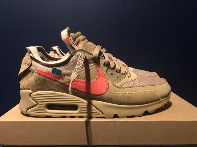 Air Max 90 x 
Off-White "Desert Ore"