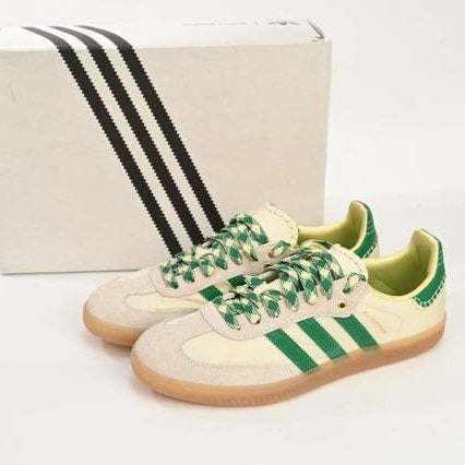 Adidas Samba x 
Wales Bonner "Cream Green"