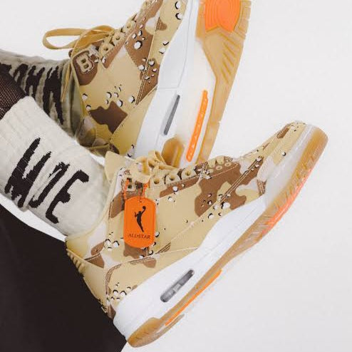 Air Jordan 3 Retro x 
WNBA "Desert Camo"