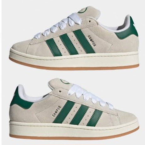 Adidas Campus 00s
"Crystal White Dark Green" (Women's)