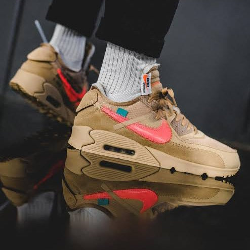 Air Max 90 x 
Off-White "Desert Ore"