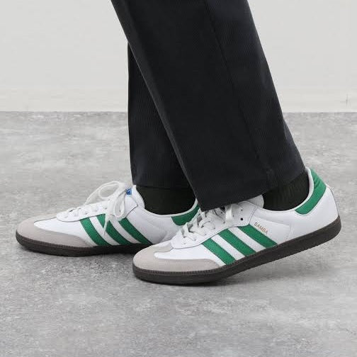 Adidas Samba OG
'Footwear White Green"