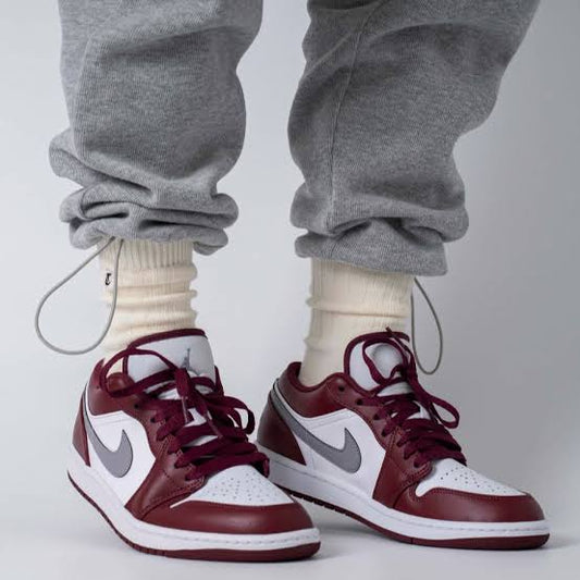 Air Jordan 1 Low
"White Bordeaux"