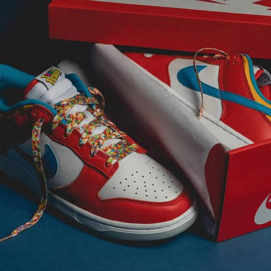 Nike Dunk Low QS
"LeBron James Fruity Pebbles"