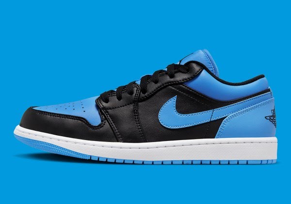 Air Jordan 1 Low
"Black University Blue"