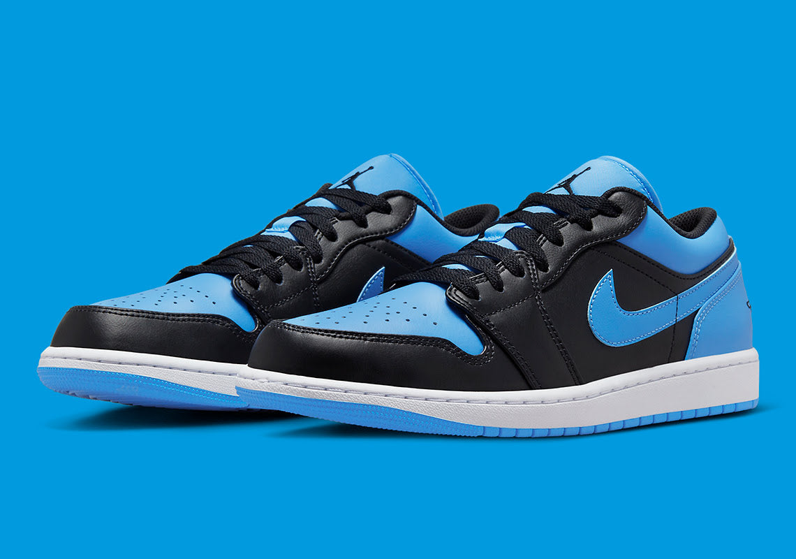 Air Jordan 1 Low
"Black University Blue"