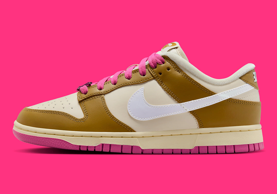 Nike Dunk Low SE
"Just Do it Bronzine Pink" (Women's)