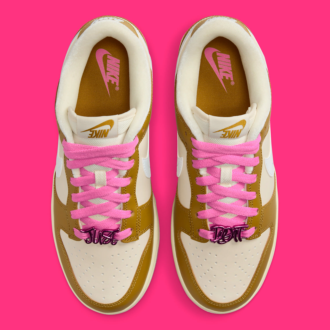 Nike Dunk Low SE
"Just Do it Bronzine Pink" (Women's)
