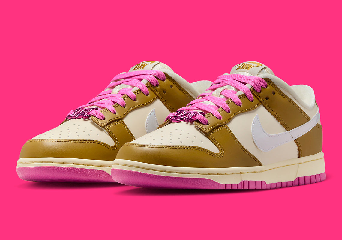 Nike Dunk Low SE
"Just Do it Bronzine Pink" (Women's)