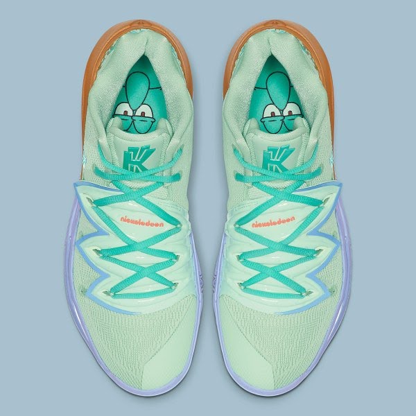 Nike Kyrie 5
"Spongebob Squidward" Lula Molusco