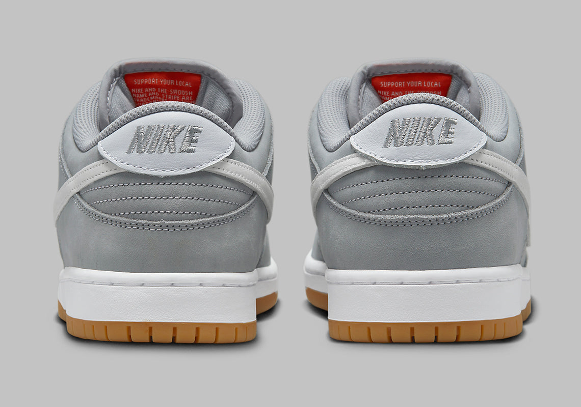 Nike Dunk Low SB "Orange Label Wolf Grey Gum"