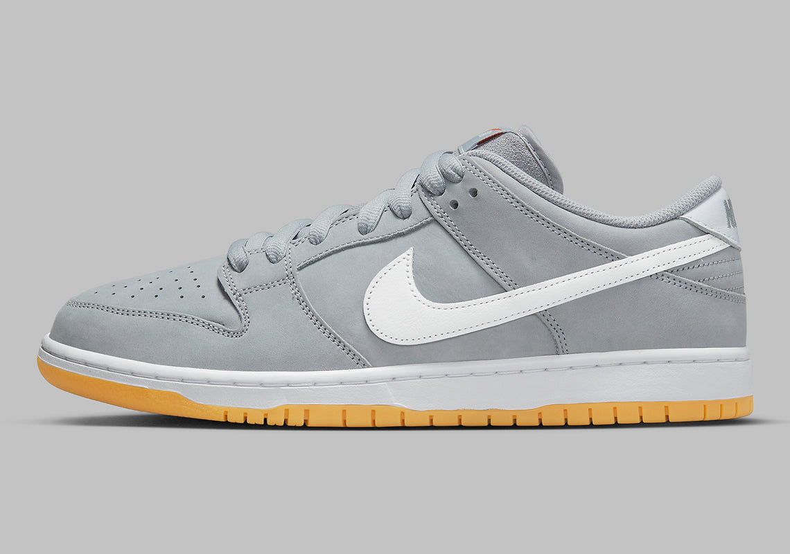 Nike Dunk Low SB "Orange Label Wolf Grey Gum"