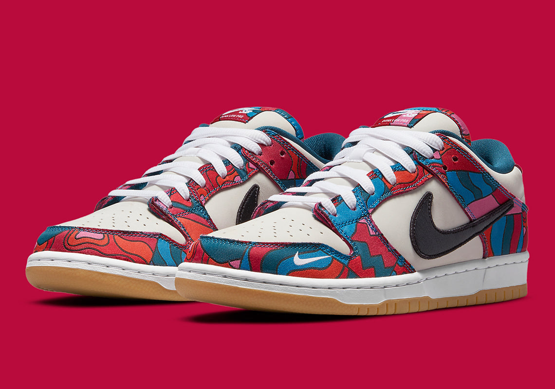 Nike Sb Dunk Low Parra Tenis Tenis Nike Dunk Parra Giày Nike Parra