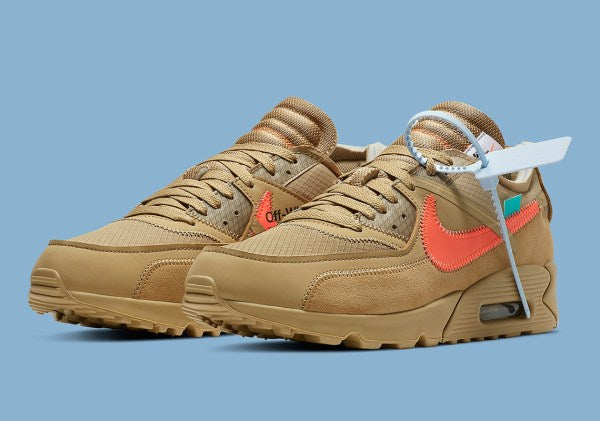 Air Max 90 x 
Off-White "Desert Ore"