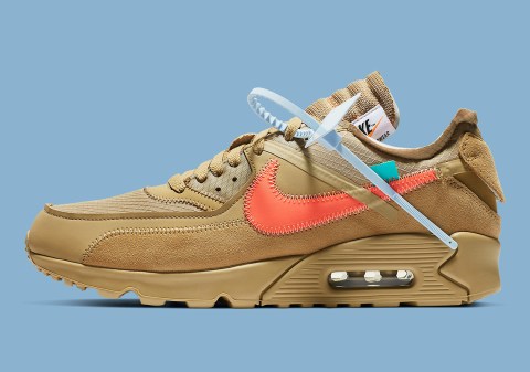 Air Max 90 x 
Off-White "Desert Ore"