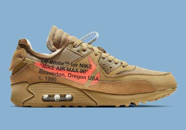 Air Max 90 x 
Off-White "Desert Ore"